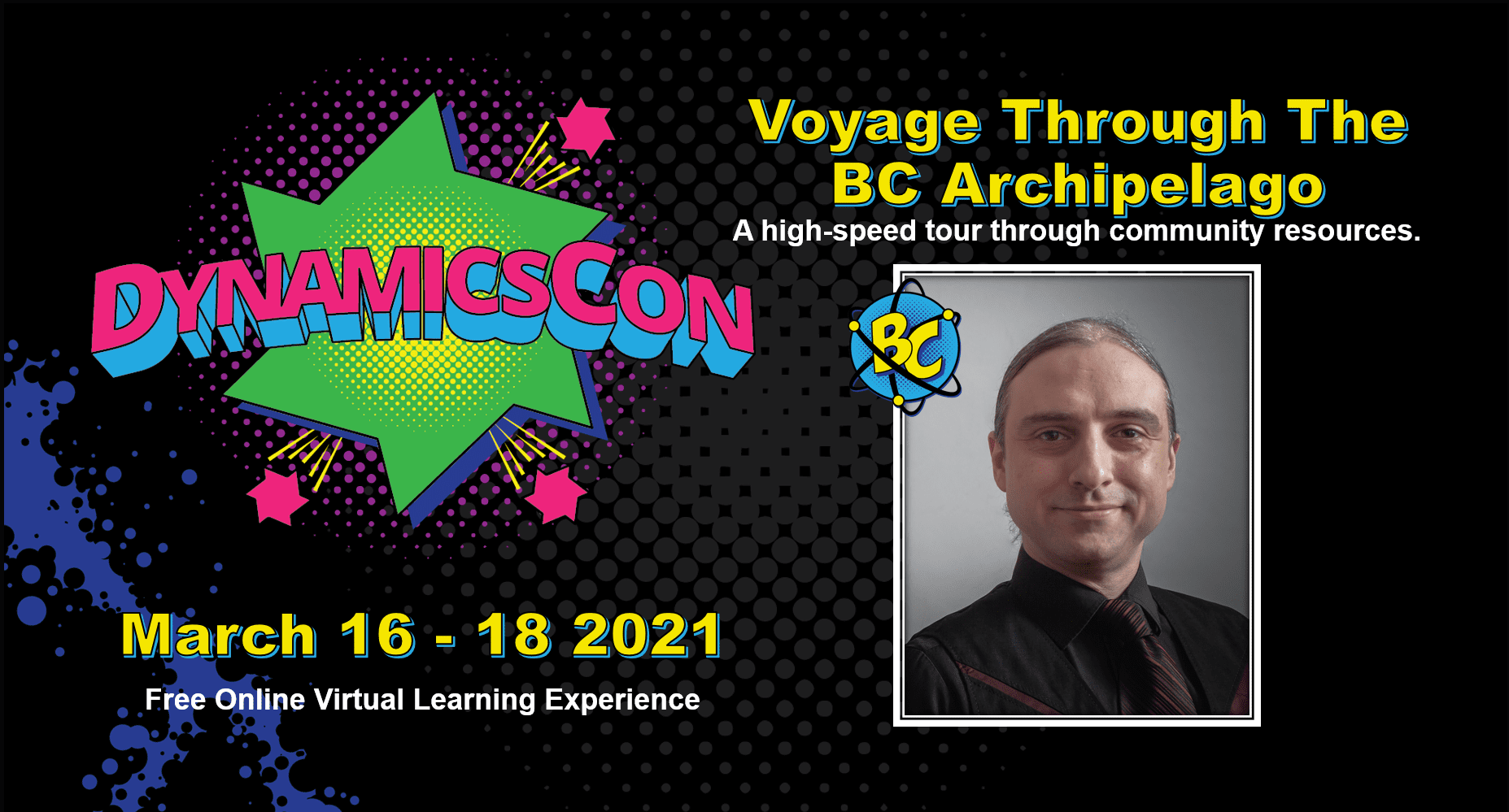 DynamicsCon - Voyage through the BC Archipelago promotional slide