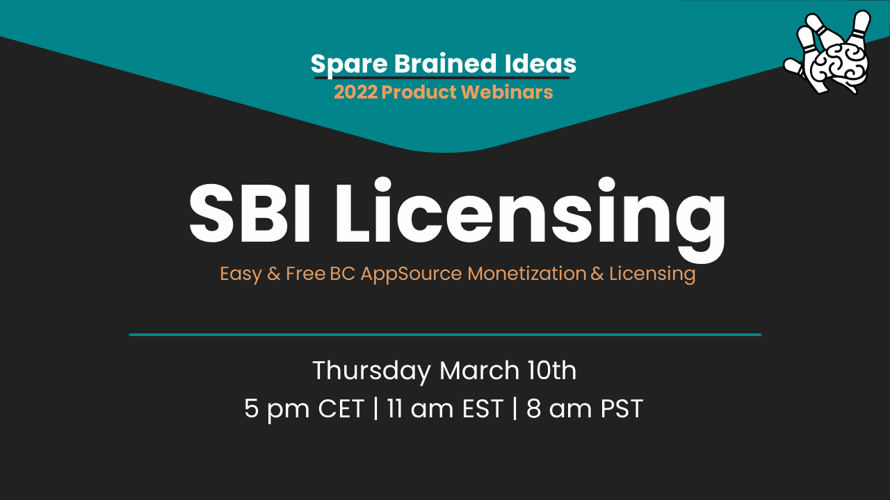 Webinar Announcement for SBI Licensing
