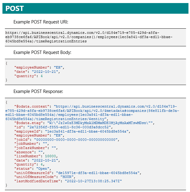 Detailed table from an Endpoint listing showing what version what changes happened.